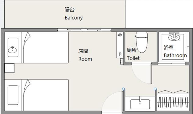 合緣の宿 201 Ósaka Exteriér fotografie